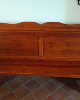 panca in legno massello 