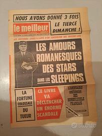Cartoline e giornale francese vintage