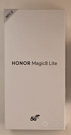 HONOR MAGIC 8 LITE NUOVO E MAI ACCESO DA NEGOZIO