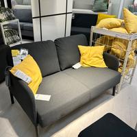 Divanetto 2 posti Ikea grigio scuro