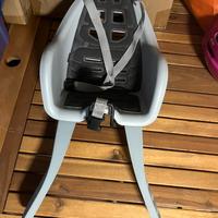 seggiolino anteriore bici con parabrezza