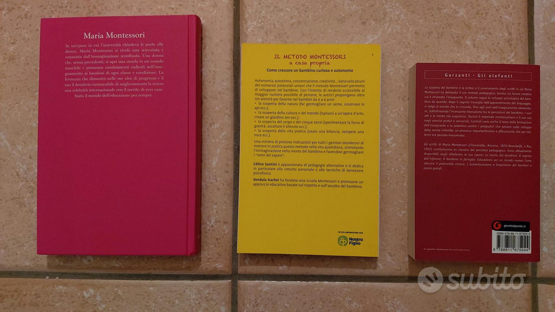 Libri su Maria Montessori - Libri e Riviste In vendita a Oristano
