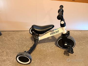 Triciclo 3 in 1 per bambini e ragazze