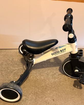 Triciclo 3 in 1 per bambini e ragazze