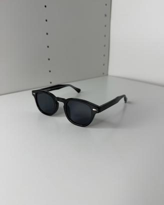 Occhiali Sole Neri Vintage Unisex Retro Nuovi