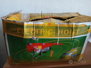 tiro elettrico da balcone 