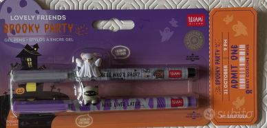 Set 2 Penne Gel Legami "Lovely Friends - Spooky Pa