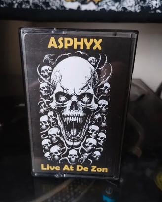 Asphyx, live 91, cassetta tape