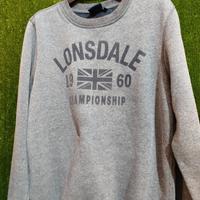 felpa Lonsdale taglia M in cotone 