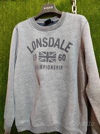 felpa Lonsdale taglia M in cotone 