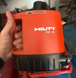 Hilti PR 16 Laser Rotante Autolivellante + Cavalle