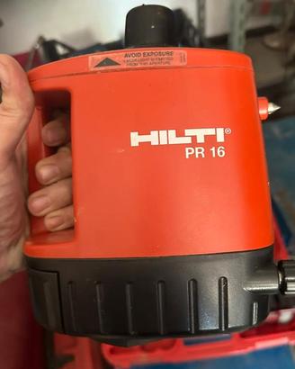 Hilti PR 16 Laser Rotante Autolivellante + Cavalle