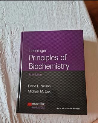 Lehninger Principles of Biochemistry 