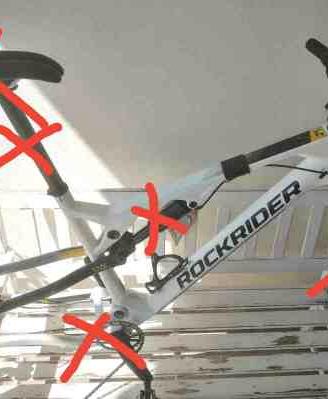 MTB telaio rockrider xc900s carbon