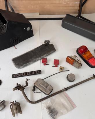 blocco ricambi Renault r4 r 4 interni meccanica