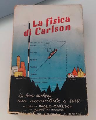 La fisica di Carlson Hoepli 1943 tavole colore