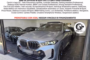 BMW X6 XDrive30d M-Sport PRO Tetto Apribile C22" 