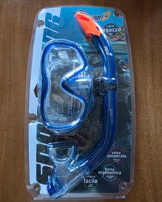 Set Snorkeling maschera e boccaglio