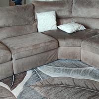 Divano angolare con recliner Poltrone e sofà 
