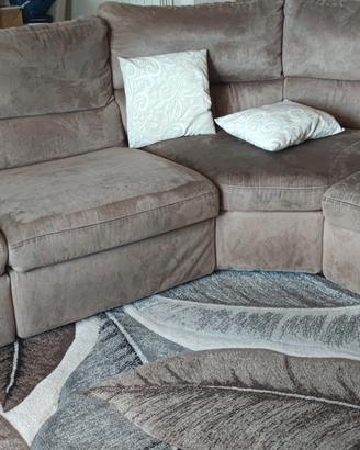 Divano angolare con recliner Poltrone e sofà 