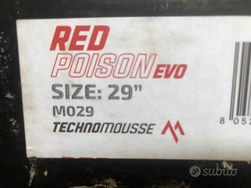 Technomousse red poison evo mtb 29