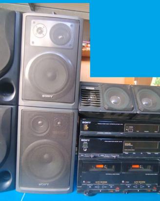 STEREO SONY DXA-D9 ST-D9L CASSE SS-H500 - SS-H77