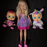 Bambole Barbie Grande Amica 71 cm. & Cry Babies