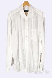 Camicia Bianca Uomo DALCOS Taglia 52 Made in Italy