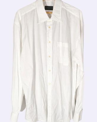 Camicia Bianca Uomo DALCOS Taglia 52 Made in Italy