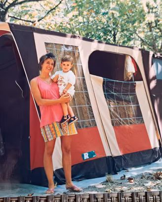 TENDA 4 POSTI  DA CAMPEGGIO 