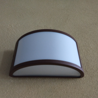 Plafoniera da esterno colore mattone