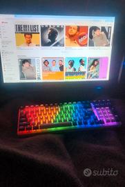 Mini PC con TV monitor Lg 22 pollici full HD