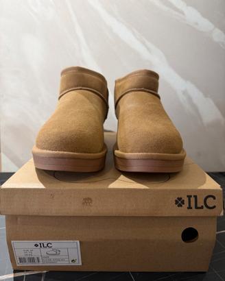 Stivaletti ILC cognac imbottiti tg.40
