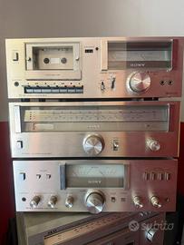 Stereo Sony trittico revisionato