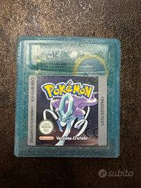 Pokemon Nintendo Game boy color cristallo original