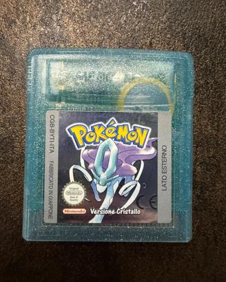 Pokemon Nintendo Game boy color cristallo original