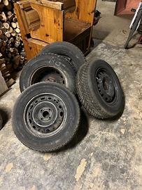 Gomme più cerchi Opel corsa 185/70 r14
