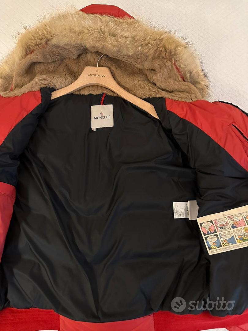 Moncler con pelliccia sale