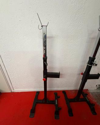 2 Rack per bilanciere Sidea palestra powerlifting