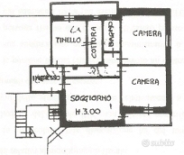 Quadrilocale CON DOPPIO BALCONE E CANTINA 700 EURO
