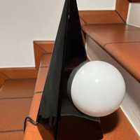Memphis Style  - Lampada piramide anni 80