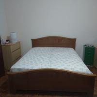 Struttura letto matrimoniale + coppia materassi