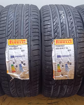 4 GOMME 205 45 17 PIRELLI NUOVE RIFE5