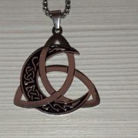 Collana Amuleto Portafortuna Luna Crescente