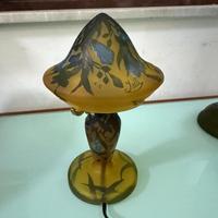 Lampada da Tavolo Art Nouveau "Gallé Tip Jallé" Ve