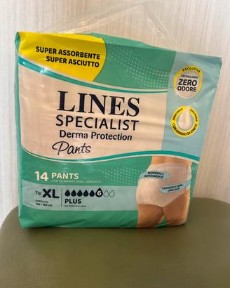 Pannoloni Lines Specialist Derma Pants Plus