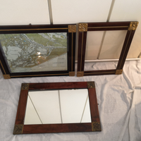 Cornici art déco, specchiera, stampa