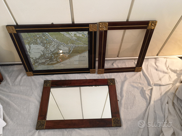 Cornici art déco, specchiera, stampa