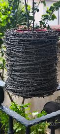 Filo Spinato Zincato Intrecciato Ferro Metallico C