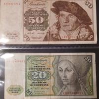 banconote straniere marchi tedeschi 